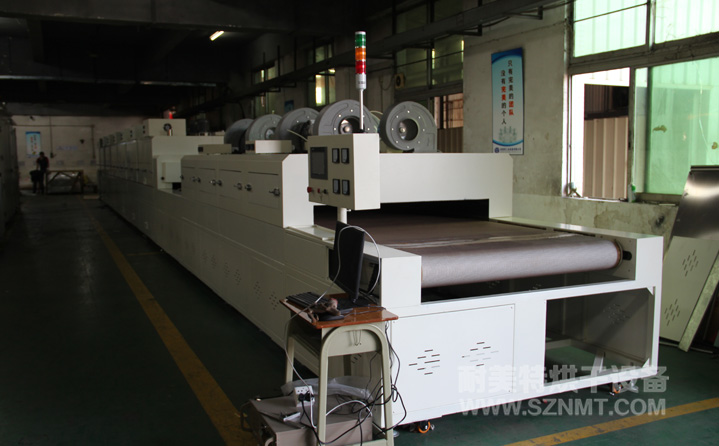 汽車內飾件鋁板表面油漆固化隧道爐